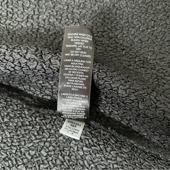 Chicos Travelers Waterfall Cardigan Crinkle Fabric Size 3(XL-16) Fall Holiday - Picture 5 of 13